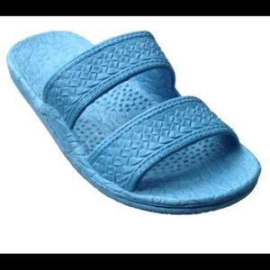 Sky blue jandals
